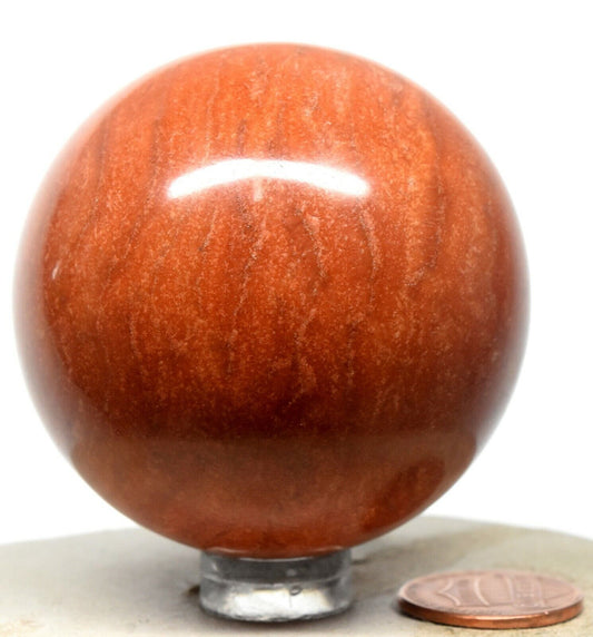 Orange Jasper Sphere