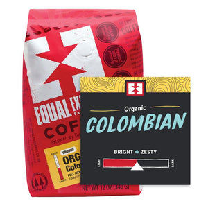 Organic Colombian Coffee Ground 12 oz