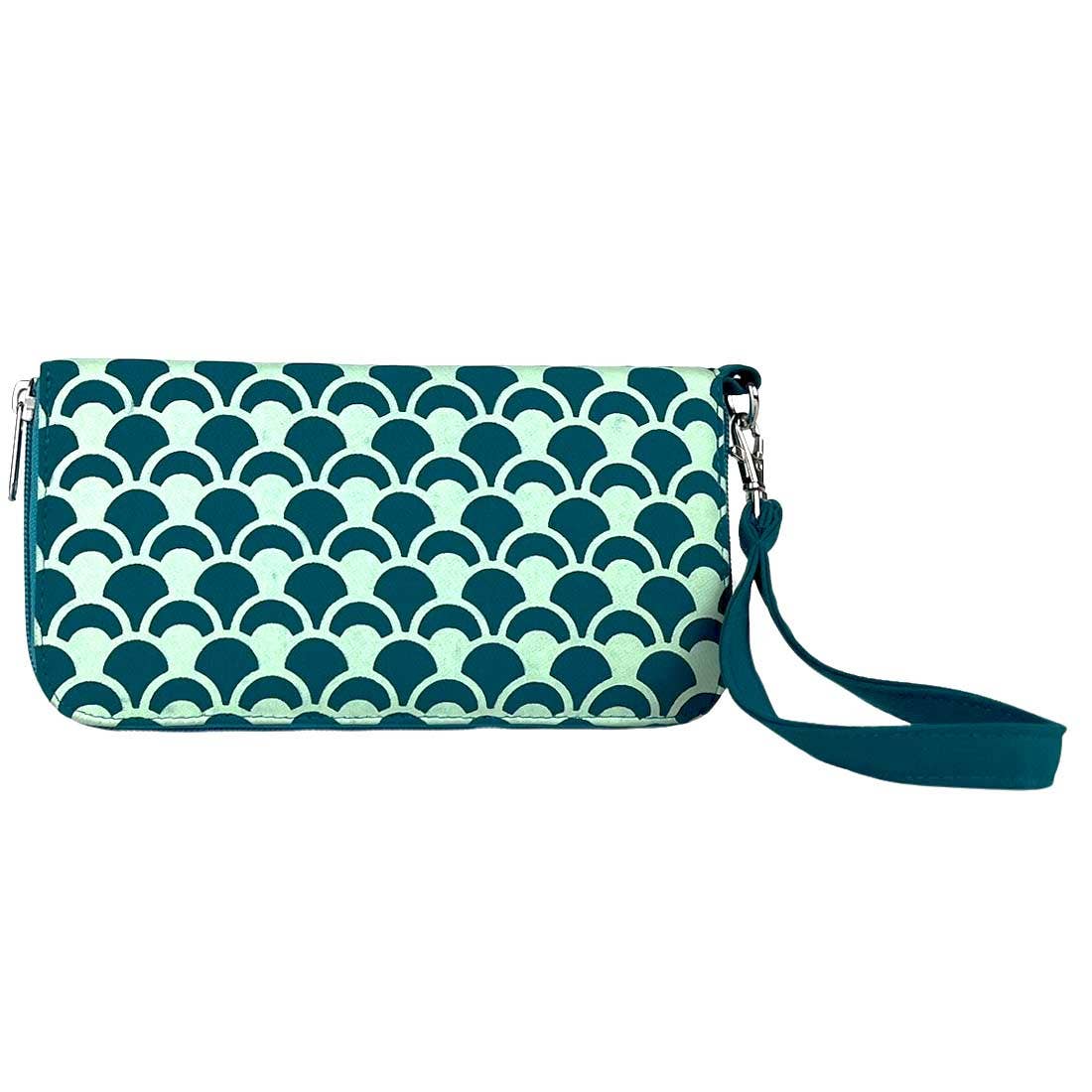 New Style! Travel Wallet Fall Prints 2023: Navy and Grey