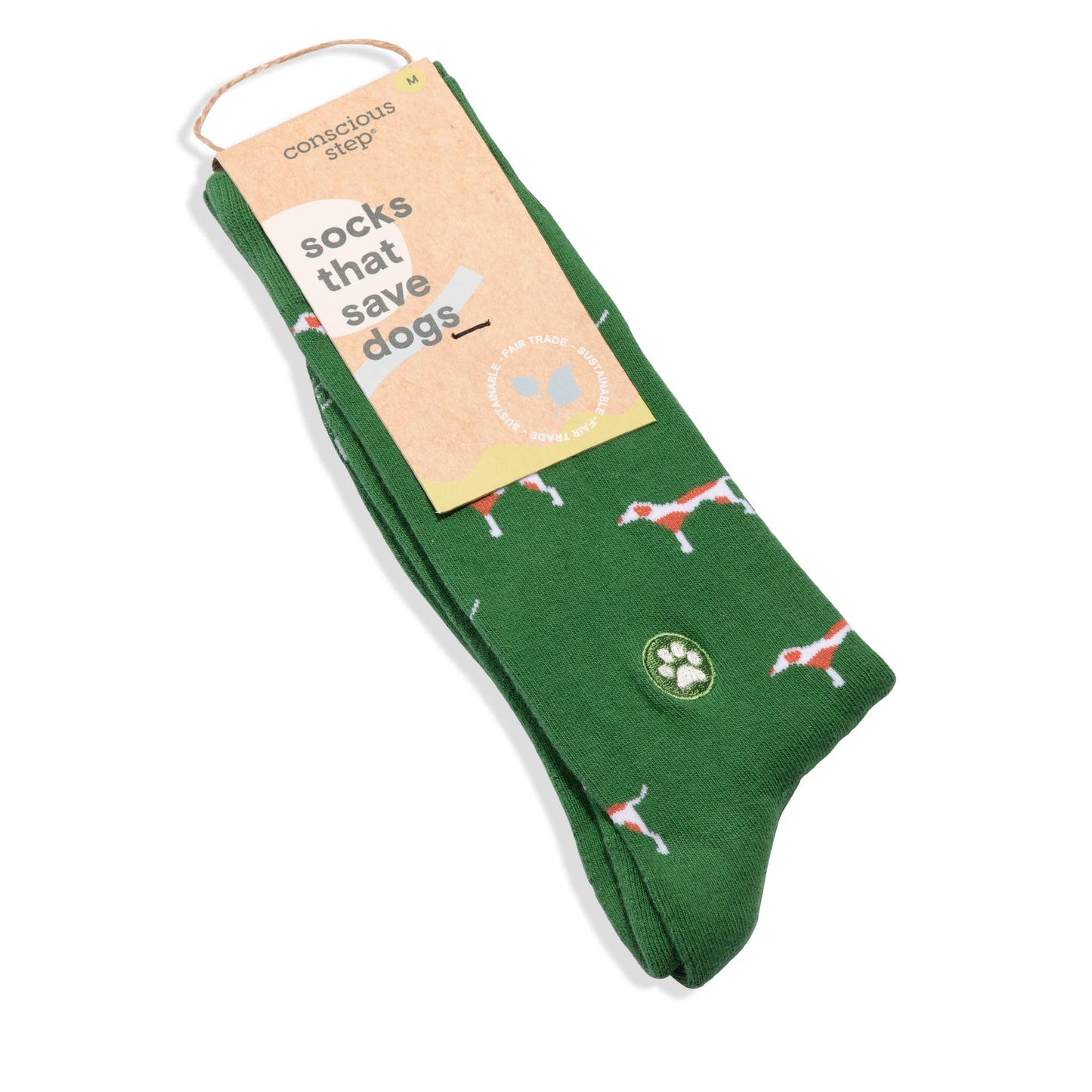 Socks that Save Dogs (Green Dogs): Small