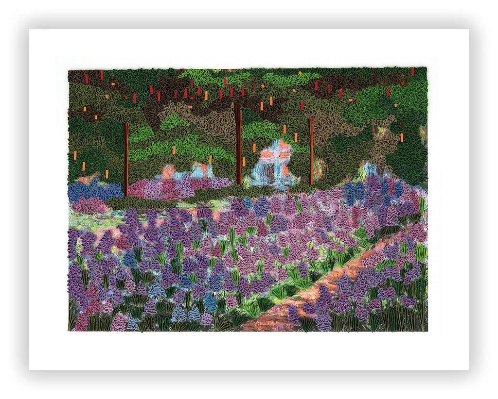 The Artists Garden at Giverny, Monet Art-Size Artist Series A-AS0006