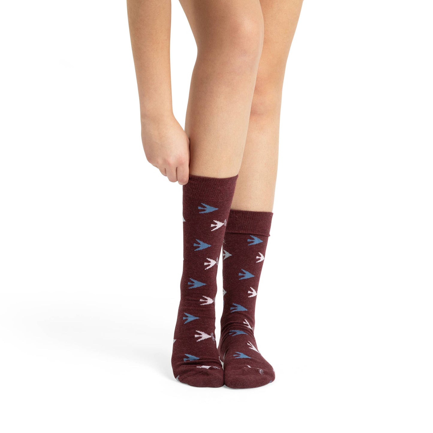 Socks that Fight for Equality (Maroon Doves): Medium