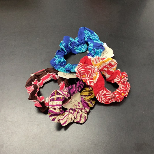 NEW 2023 Recycled Sari Scarf Paired SCRUNCHIE
