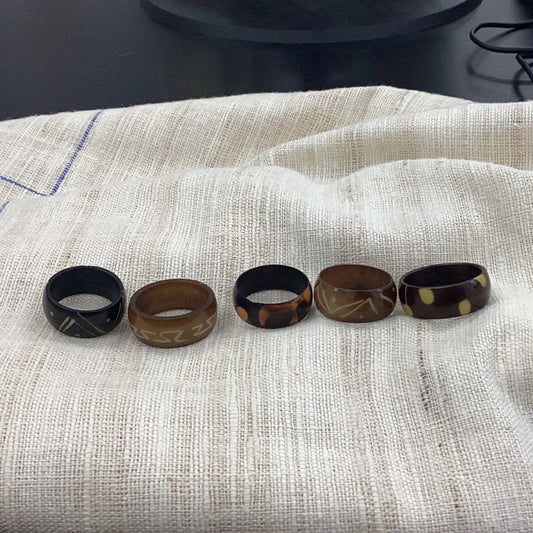 Tagua Rings Assorted