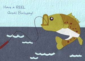 BIRTHDAY FISH CARD
