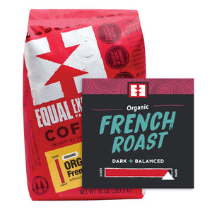 Organic French Roast Coffee Ground 10 oz