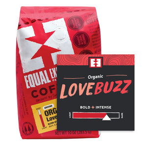 Organic Love Buzz Coffee Ground 10 oz