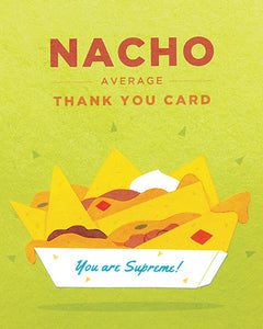 NACHO AVG THANKS CARD