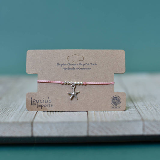 Starfish String Bracelet: Assorted / No