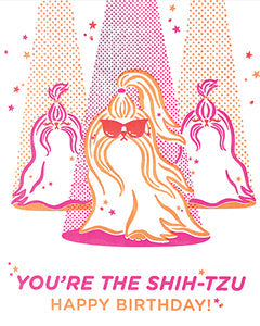 YOURE SHIH TZU CARD