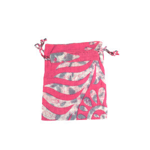 Small Pink Sari Gift Bag