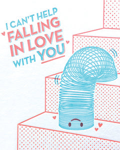 FALLING IN LOVE CARD