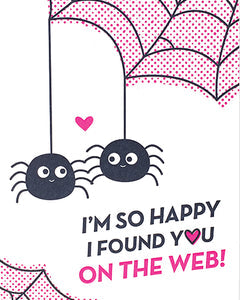 ON THE WEB LOVE CARD