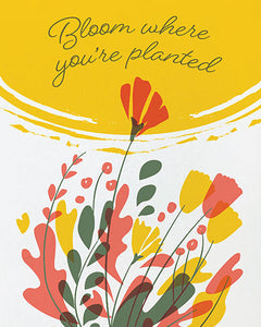 BLOOM PLANTED CARD