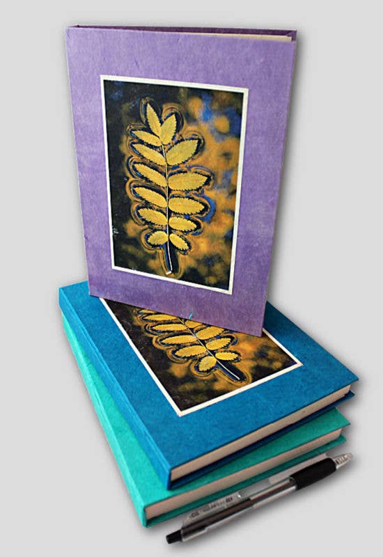 Leaf Reflection Hardcover Journal, Tree-Free