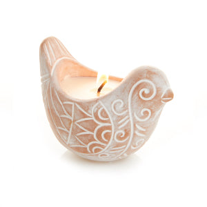Citrinella Bird Candle