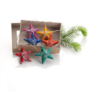 Wishing Stars Ornament Set - Set Of 6