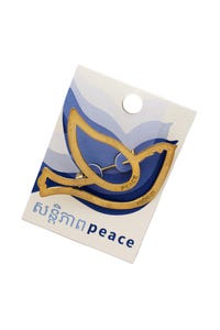 Pin Peace Dove/Card Bombshell 2D