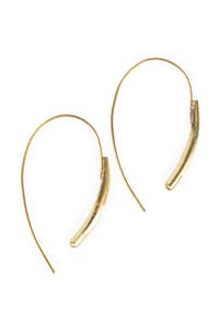 Earrings Pull Through Bombshell 2L Gold