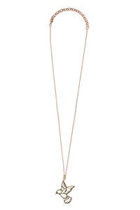 Necklace Dove Bombshell 20L Gold Color