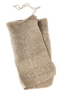 Wash cloth crochet allo nettle 10x10 tan
