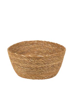 Basket Machine Stitched Hogla Grass 9Dx4