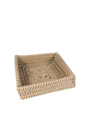 Basket Square Wrapped Kaisa Grass/Cotton 1