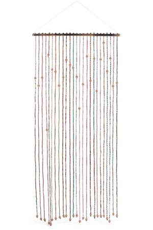 Curtain Door Sari/Terracotta Bead 72Lx32W M