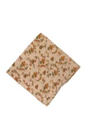 Napkin Stitched Sari M/4 Cotton 18Sq Ass