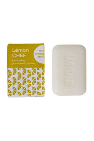 Soap Chef Lemon M/5 3.2Oz Green/White