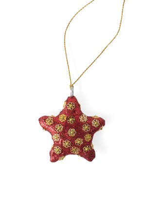 Ornament Star M/5 Inlay Dots Lacquer 2D