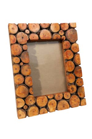 Frame Wood Slice F/5X7 Mango/Poplar 8X10