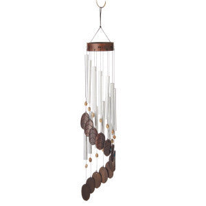 Swirling Leaves Wind Chime