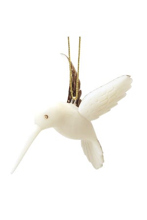 Ornament Hummingbird Tagua Nut