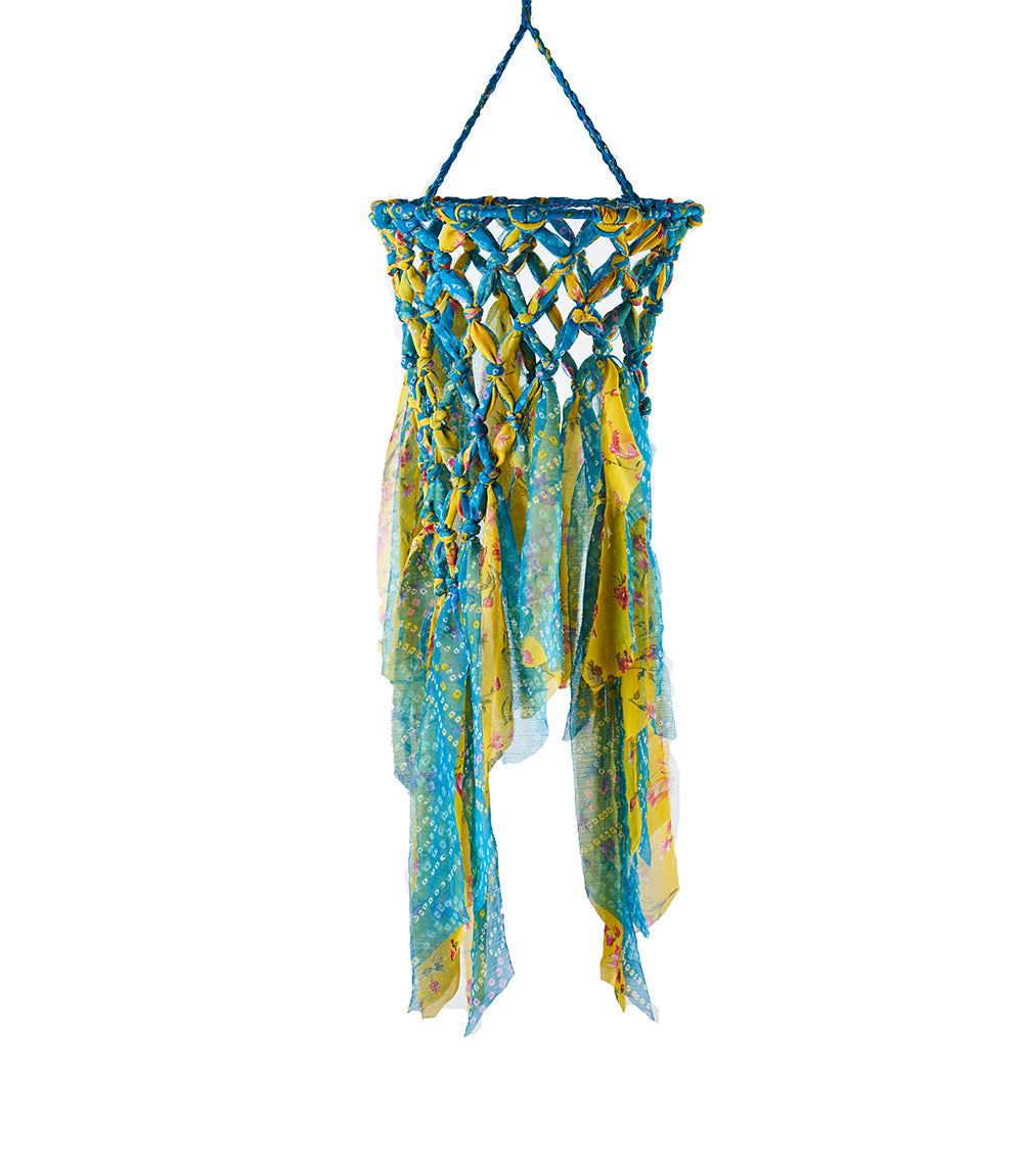 Upcycled Sari Carnival Windsock - Assorted