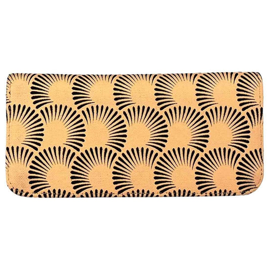Cotton Canvas Long Wallet - New Fall Styles!: Peachy Orange
