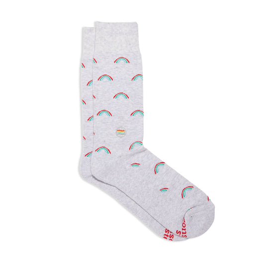 Socks that Save LGBTQ Lives (Radiant Rainbows): Medium